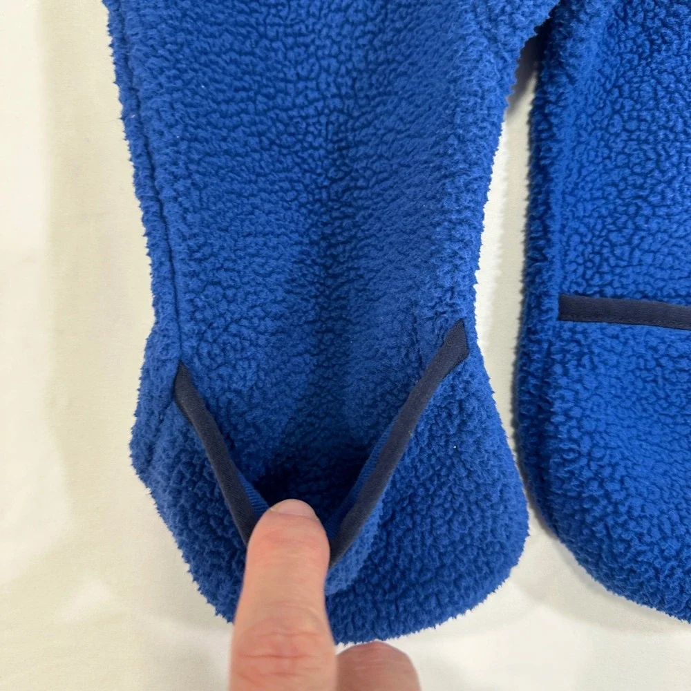 Columbia Foxy Baby Fleece Bunting Kids 12-18 Months Blue Snap Front | Gorpcore
